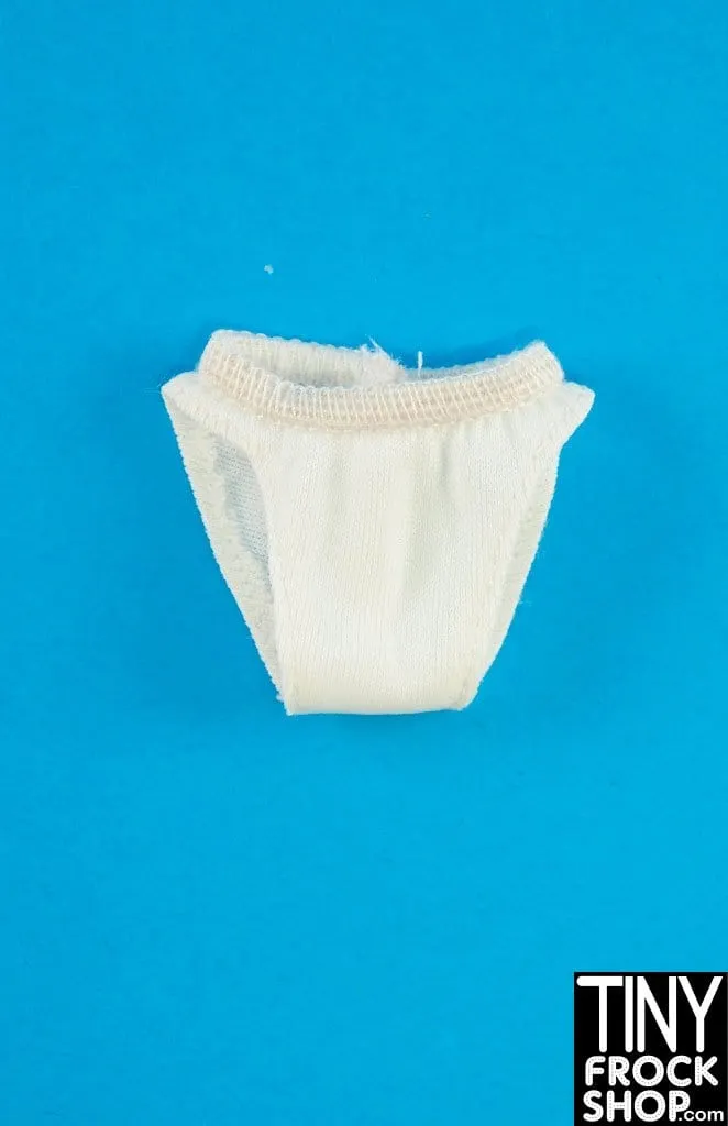 12" Fashion Doll White Panties- More Styles