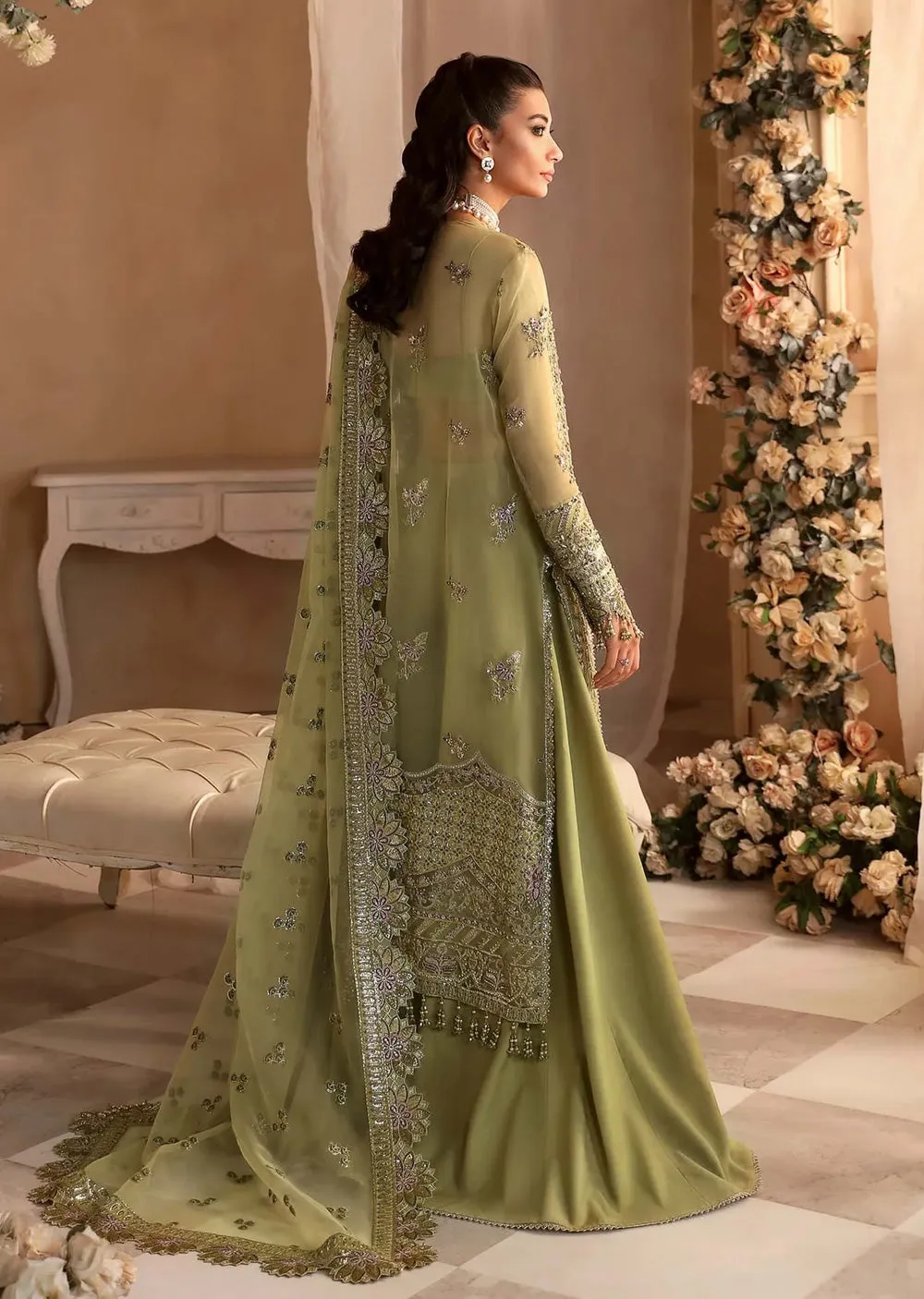 AKB-1546 - Seren - Unstitched - Aleia Luxury Formals by Akbar Aslam 2024