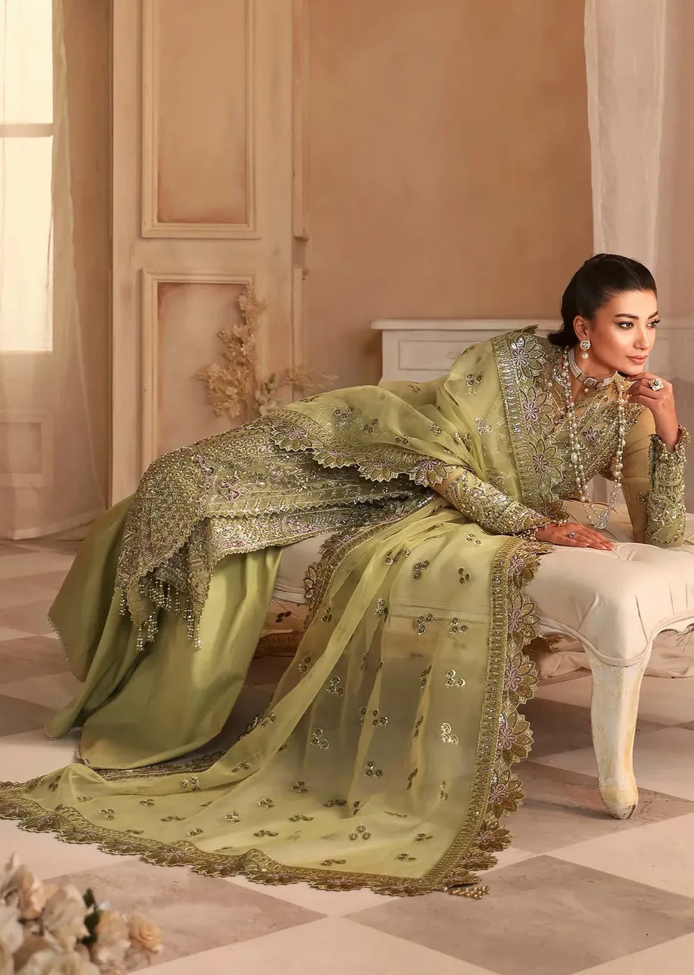 AKB-1546 - Seren - Unstitched - Aleia Luxury Formals by Akbar Aslam 2024