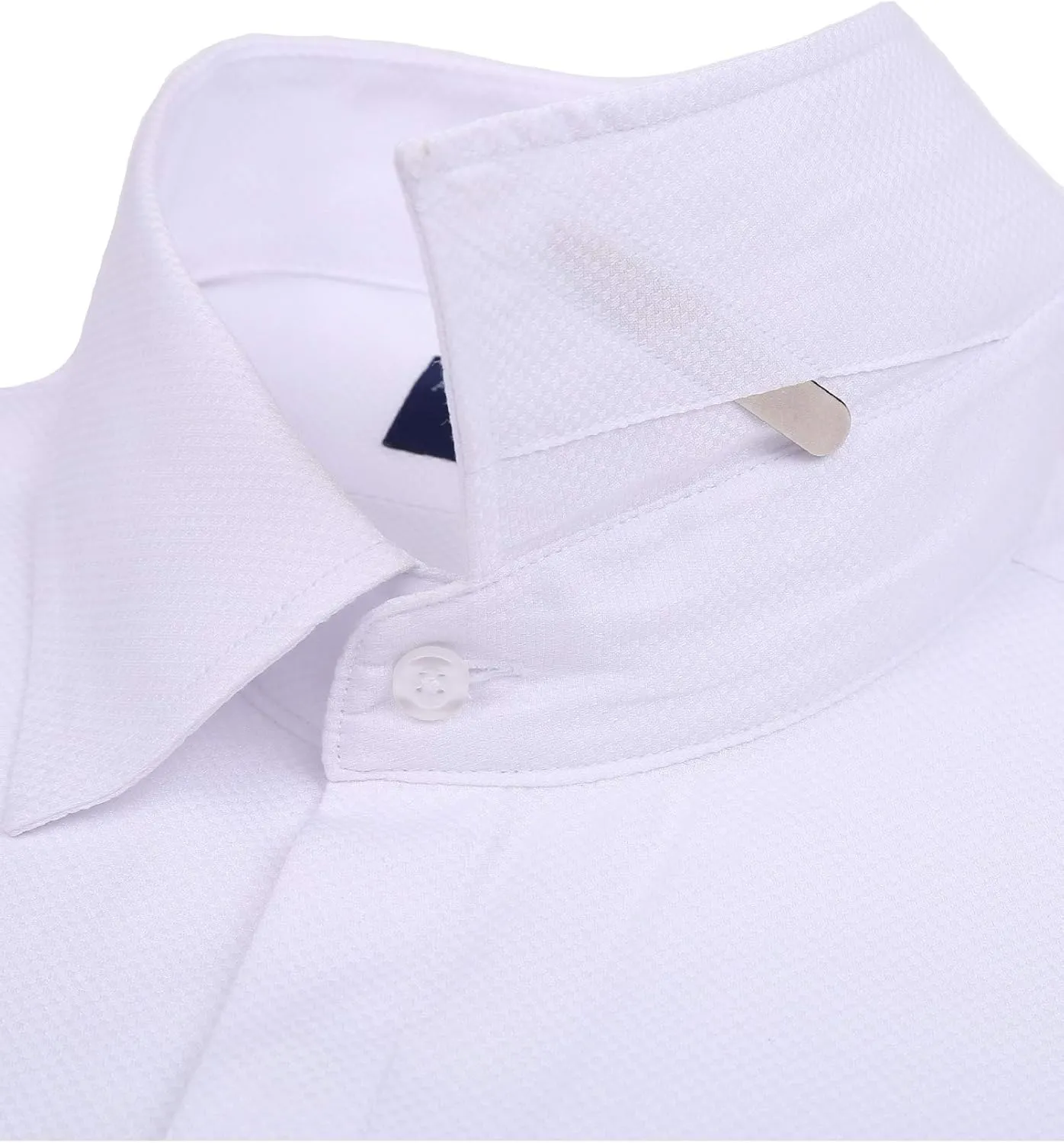 Alimens & Gentle Men's Dress Shirts French Cuff Long Sleeve Regular Fit Formal Tuxedo Cufflinks Shirt