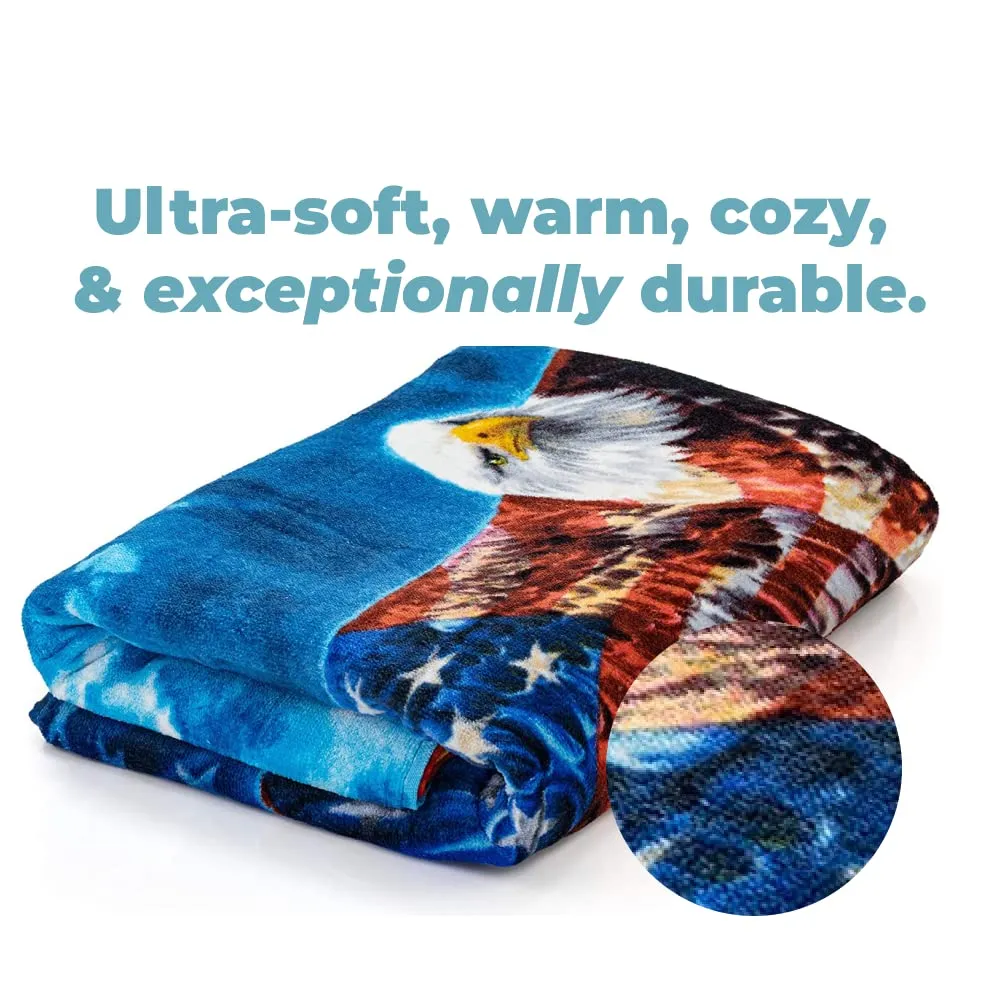 American Eagle Super Soft Plush Cotton Beach Bath Pool Towel