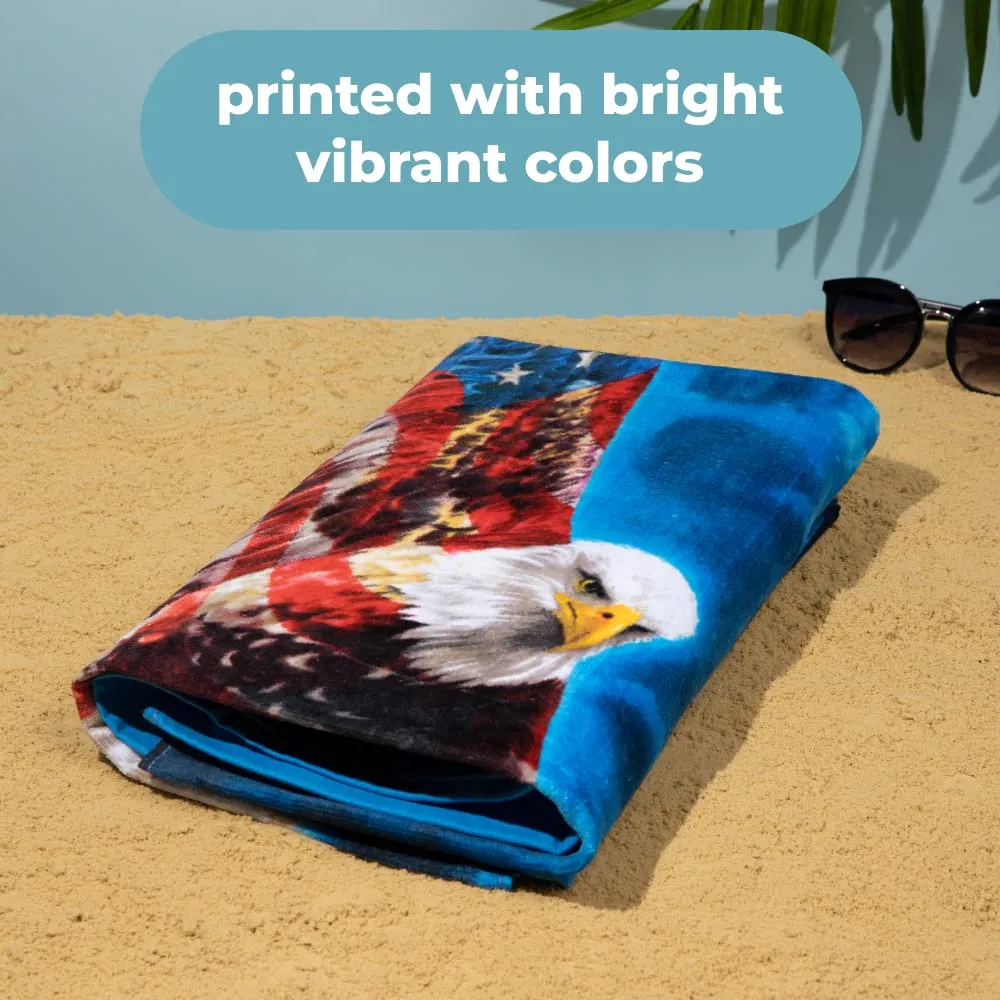 American Eagle Super Soft Plush Cotton Beach Bath Pool Towel