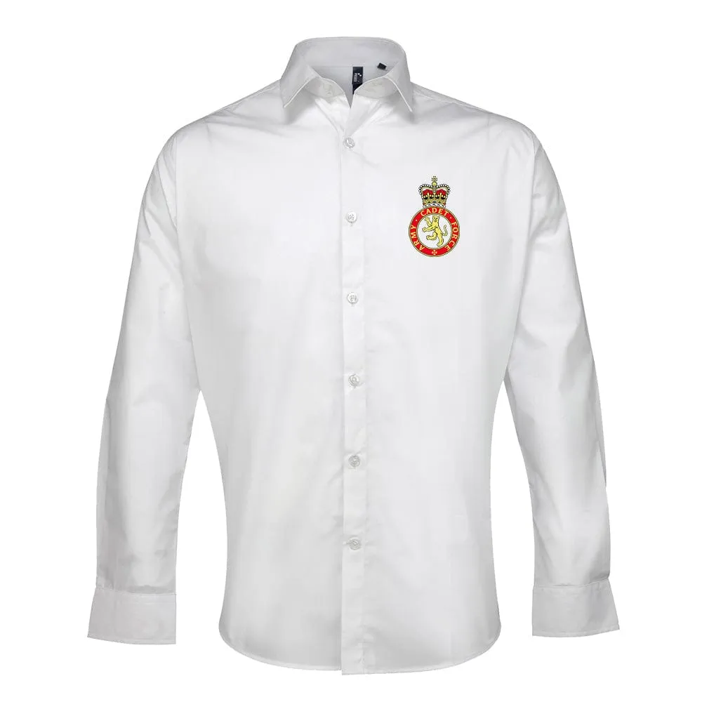 Army Cadet Force Embroidered Long Sleeve Oxford Shirt