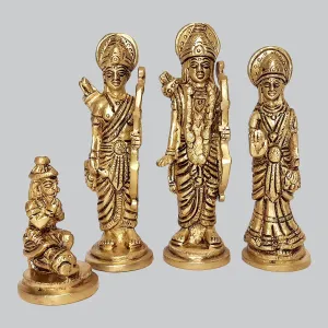 Brass Ram Darbar Set 4.5 in