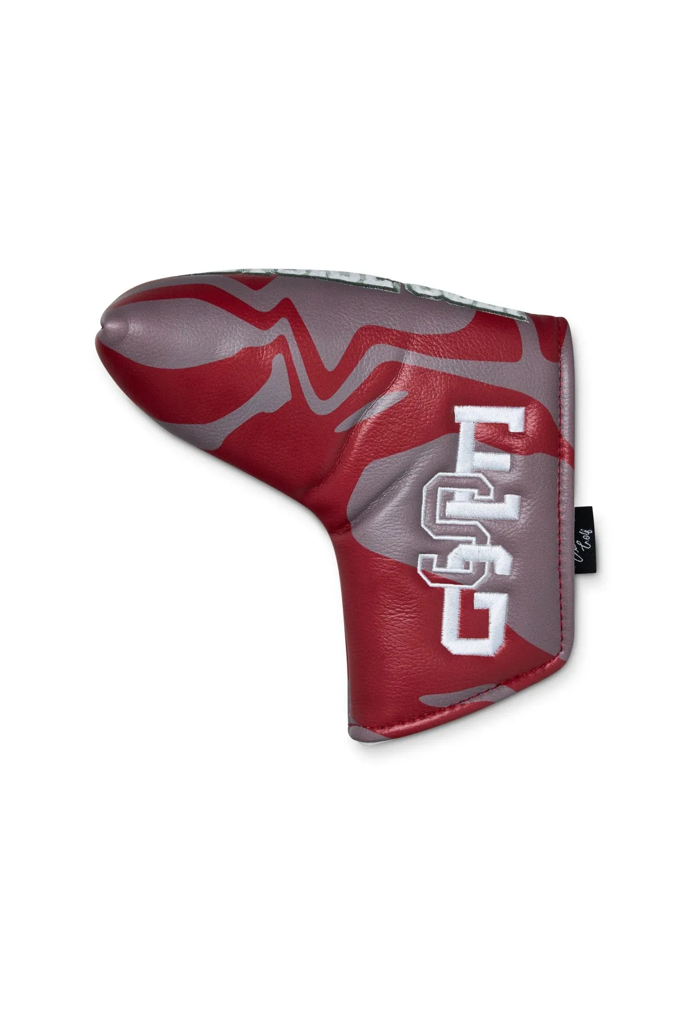 Charcoal/Red Blade Head Cover