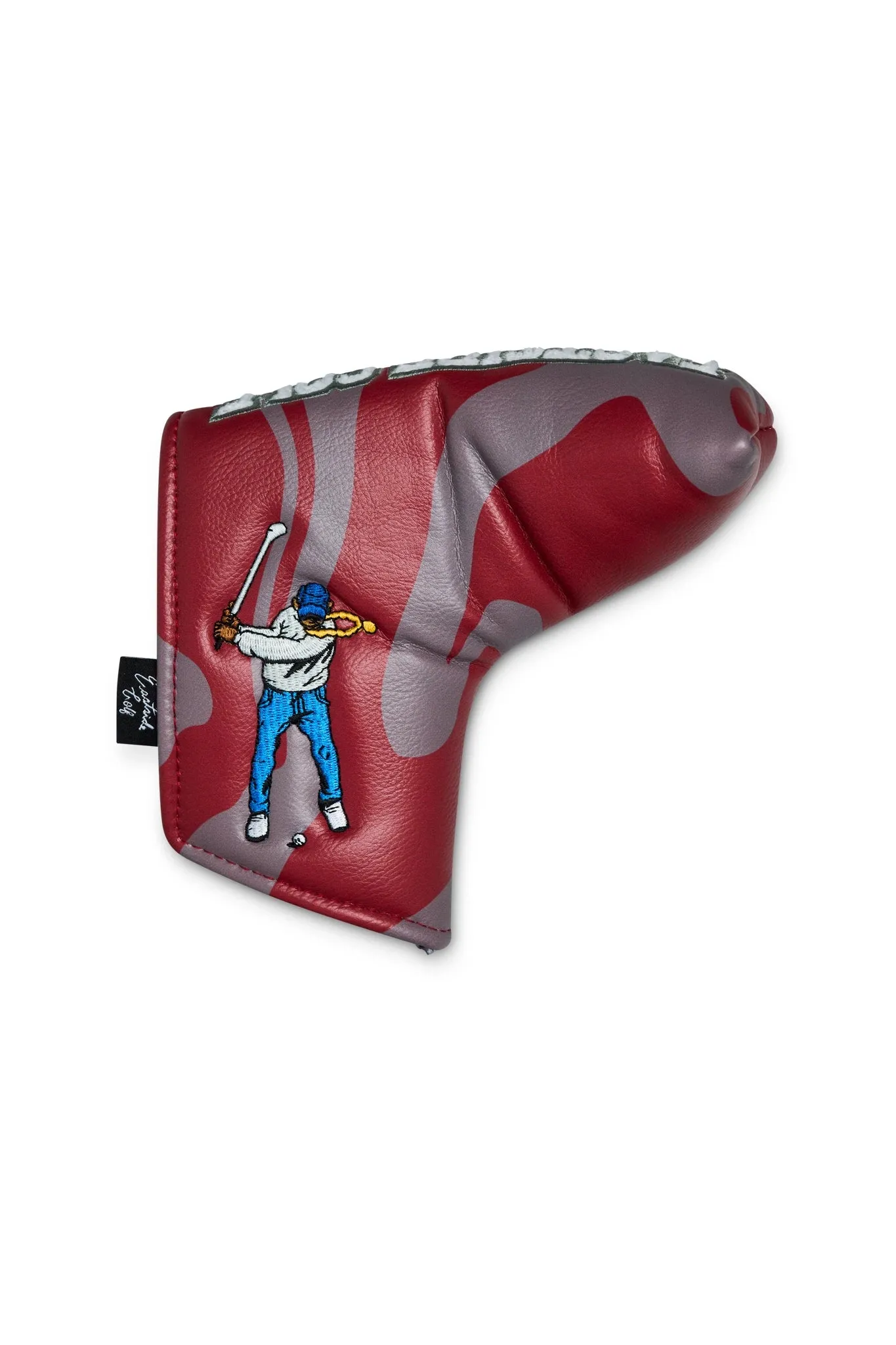 Charcoal/Red Blade Head Cover
