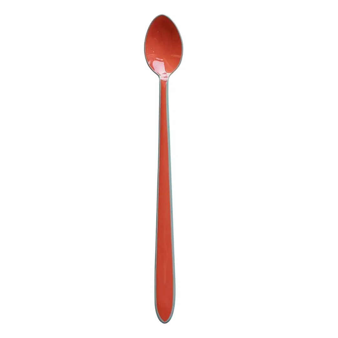 Colorful Enamel Spoon | Tall