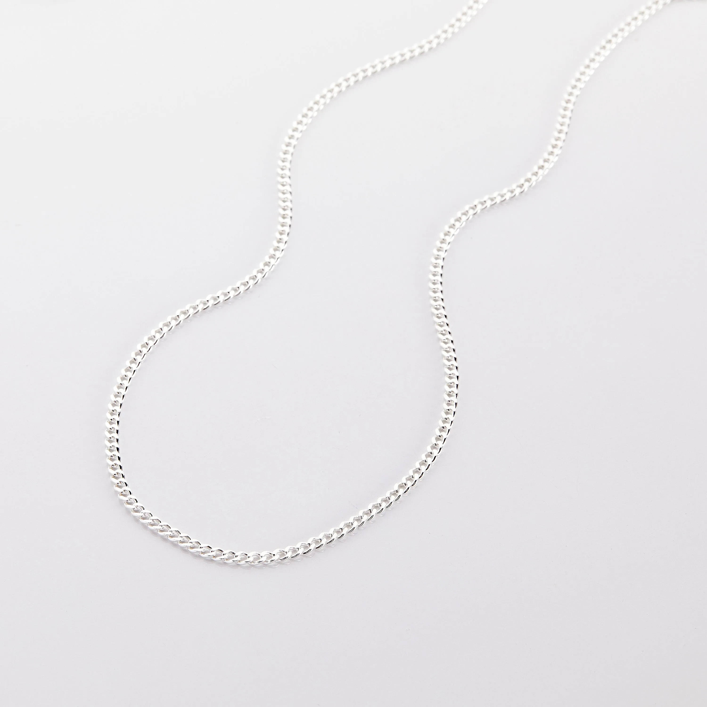 Cuban Chain Necklace | Sterling Silver