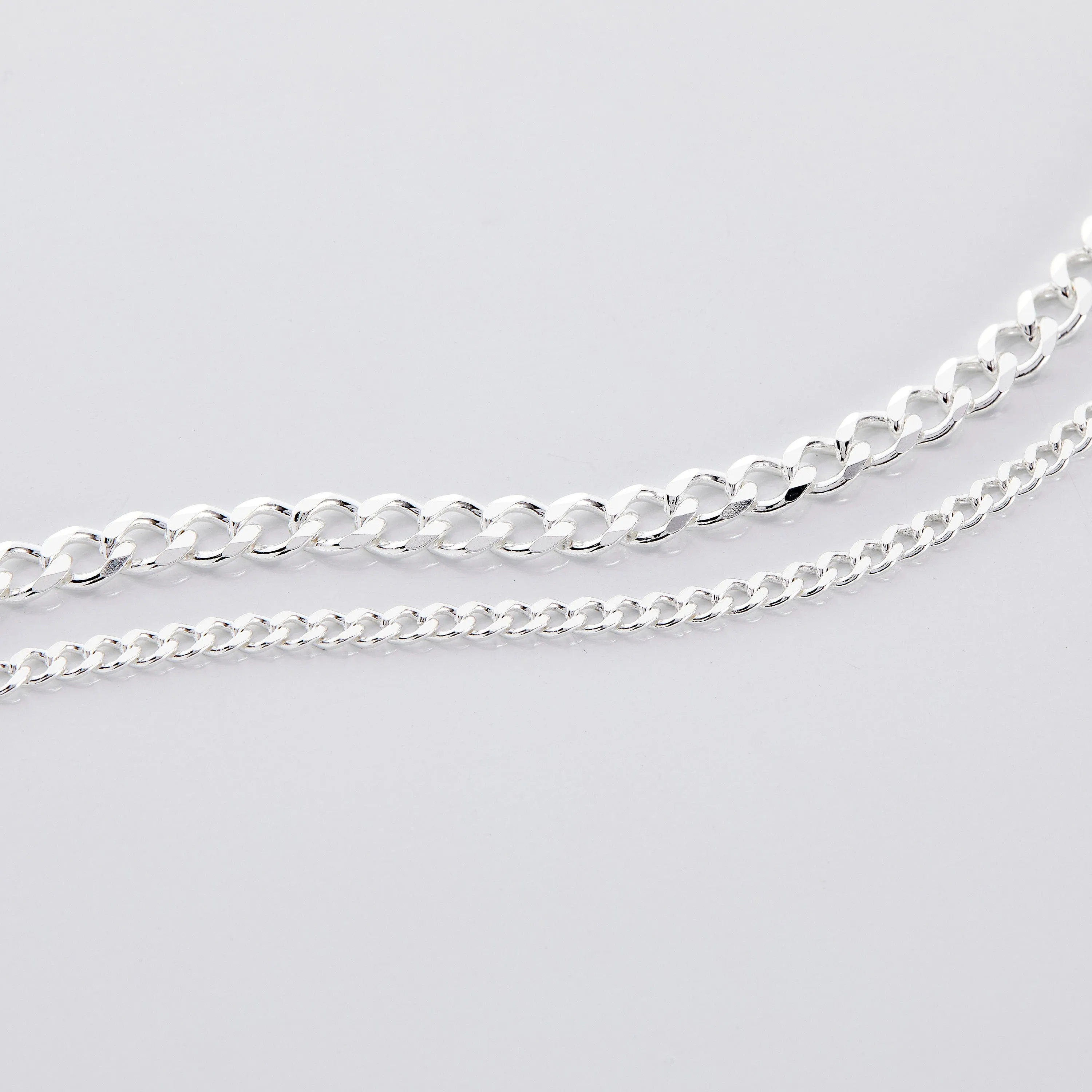 Cuban Chain Necklace | Sterling Silver