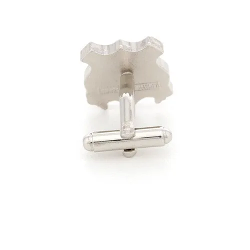 Custom Made Cut to Shape Cufflinks