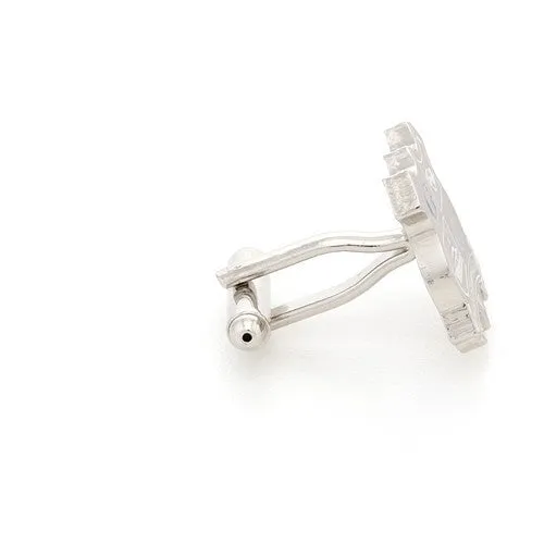 Custom Made Cut to Shape Cufflinks