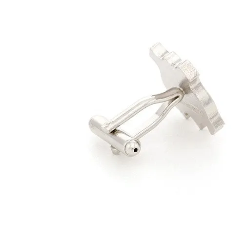 Custom Made Cut to Shape Cufflinks
