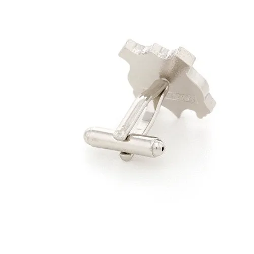 Custom Made Cut to Shape Cufflinks