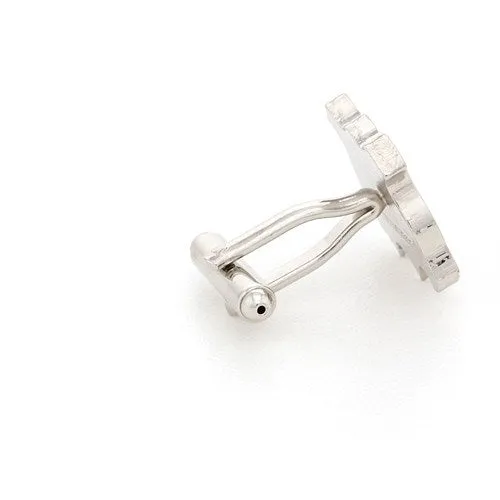 Custom Made Cut to Shape Cufflinks