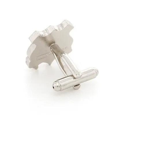 Custom Made Cut to Shape Cufflinks