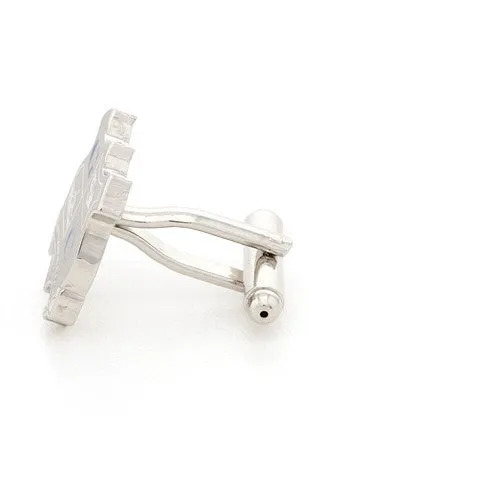 Custom Made Cut to Shape Cufflinks