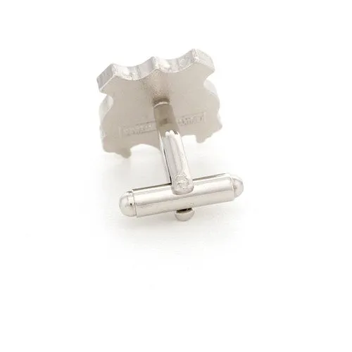 Custom Made Cut to Shape Cufflinks