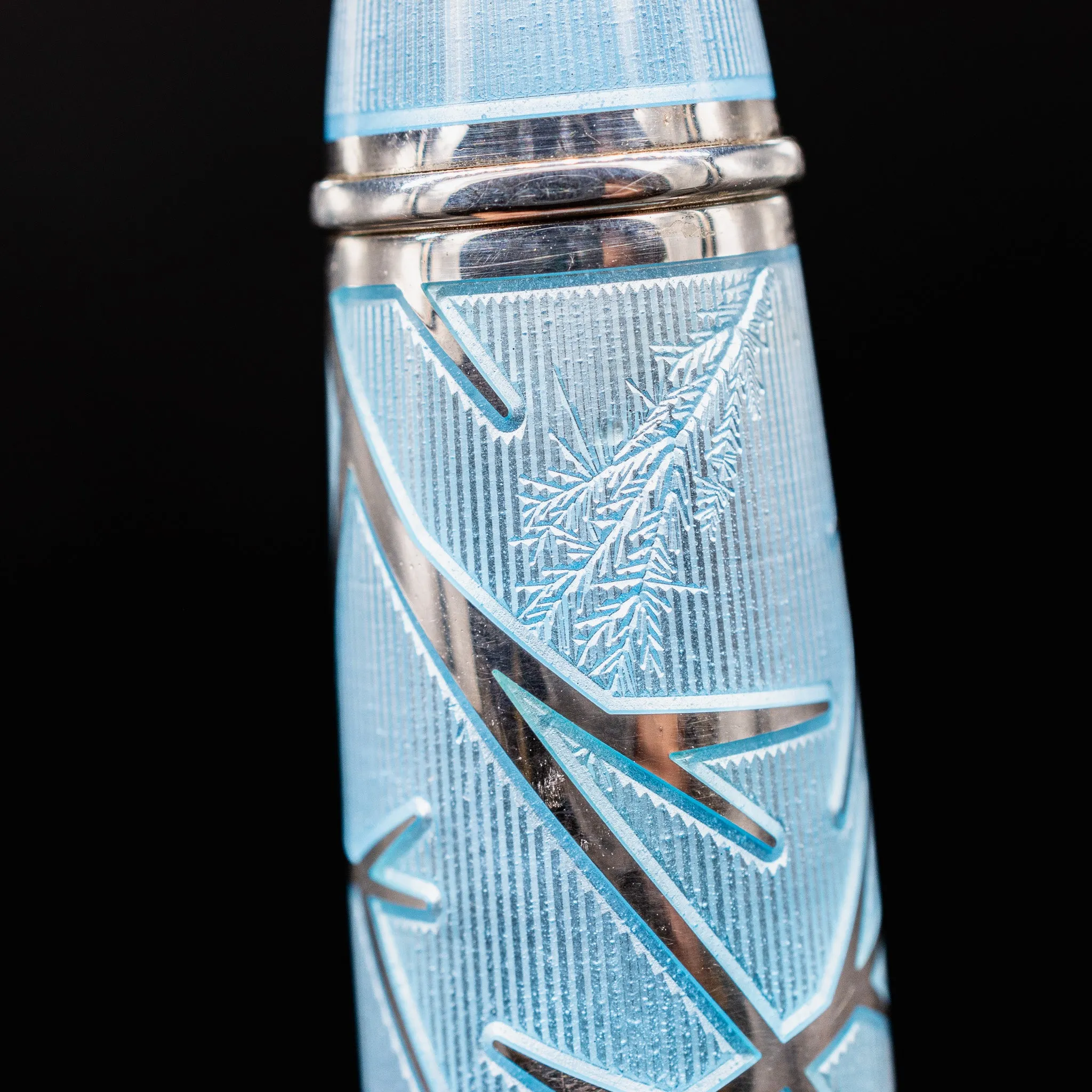 David Oscarson Winter Fountain Pen - Light Blue