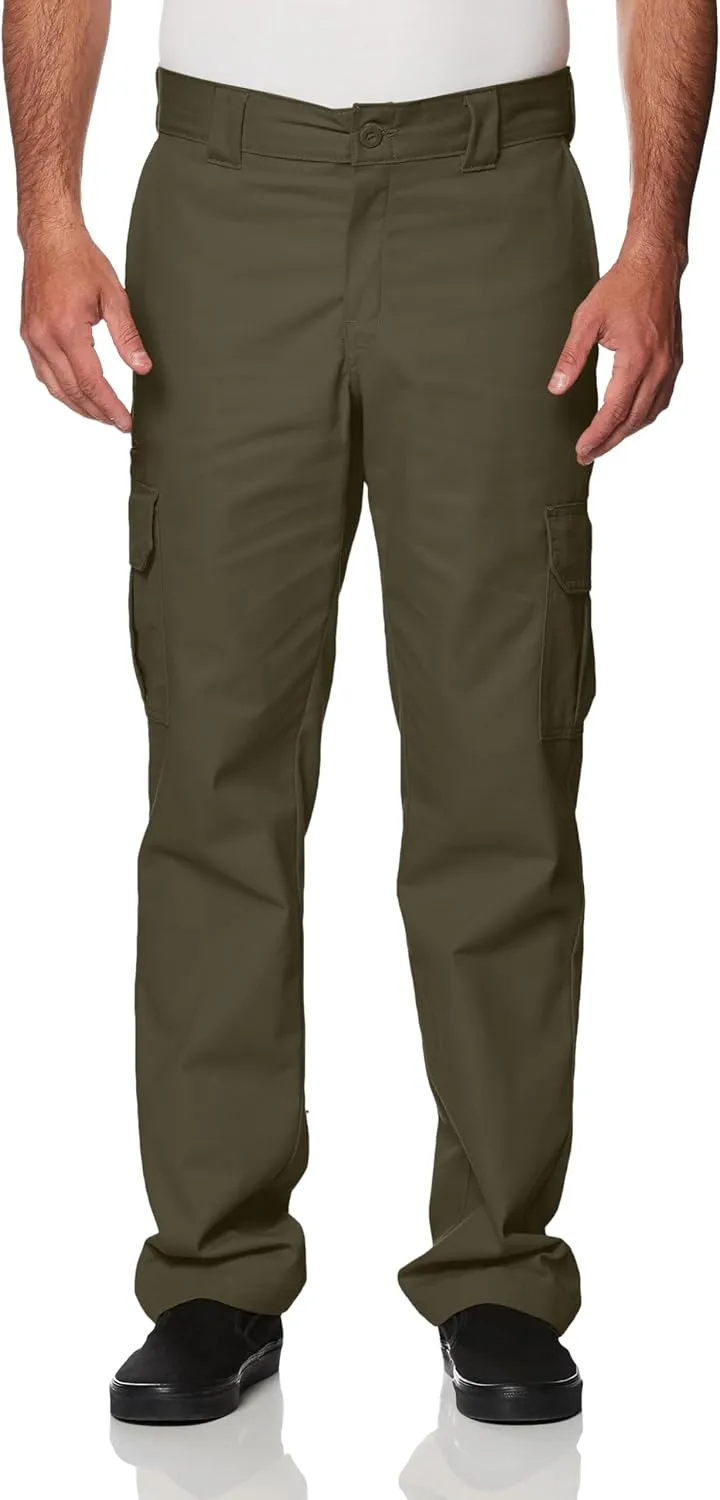 Dickies Men's Regular Straight Stretch Twill Cargo Pant Big