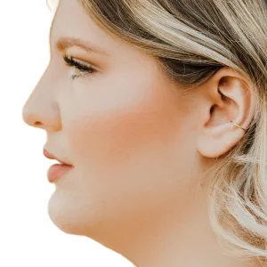Ellie J Maui Ear Cuff Gold  Smooth and Sleek Gold Ear Cuffs, Designed for Ear Cuffs Non Piercing, Ideal for Minimalist Looks and All-Day Comfort (14k Gold Filled, Smooth)