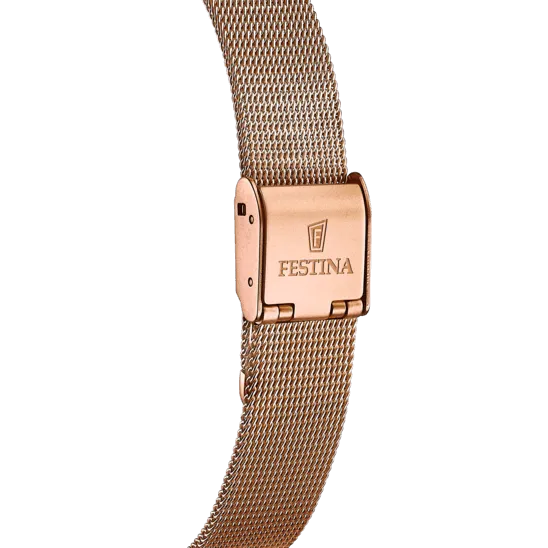 Festina Boyfriend Stainless Steel Analog Ladies Watch I Model F20506/1 Quartz Movement