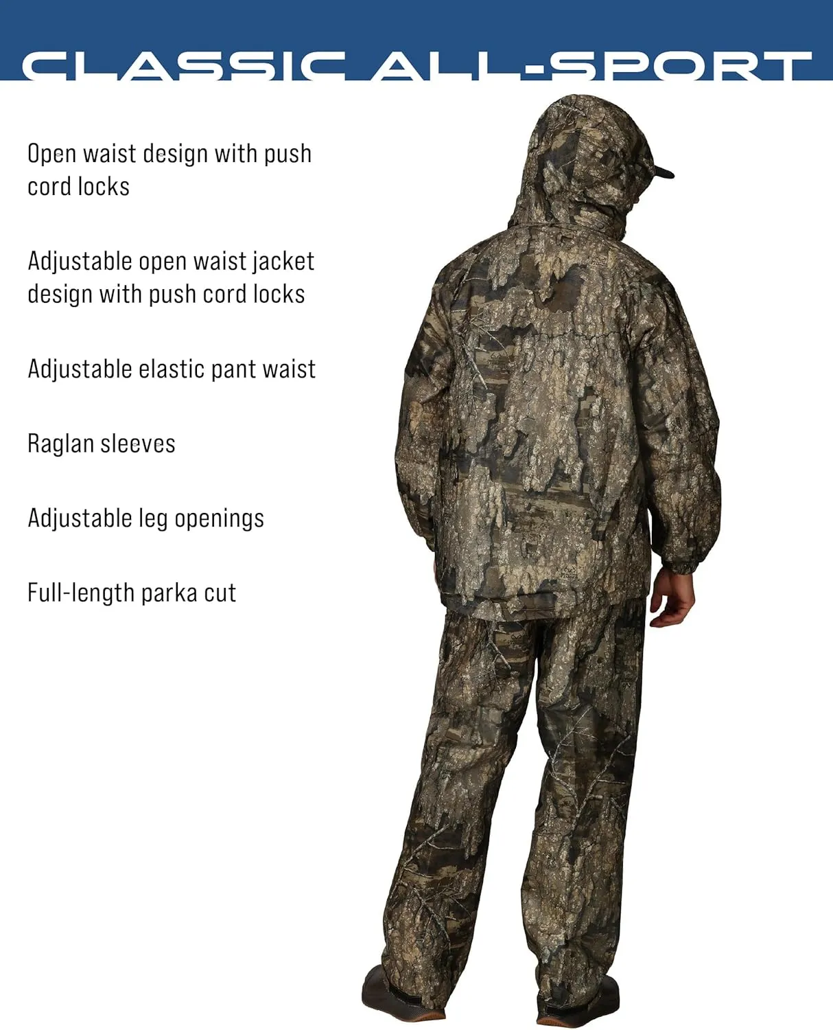 FROGG TOGGS Men's Classic All-Sport Waterproof Breathable Rain Suit