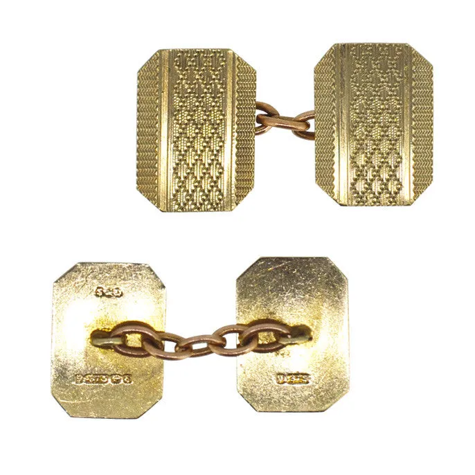 Gold Cufflinks