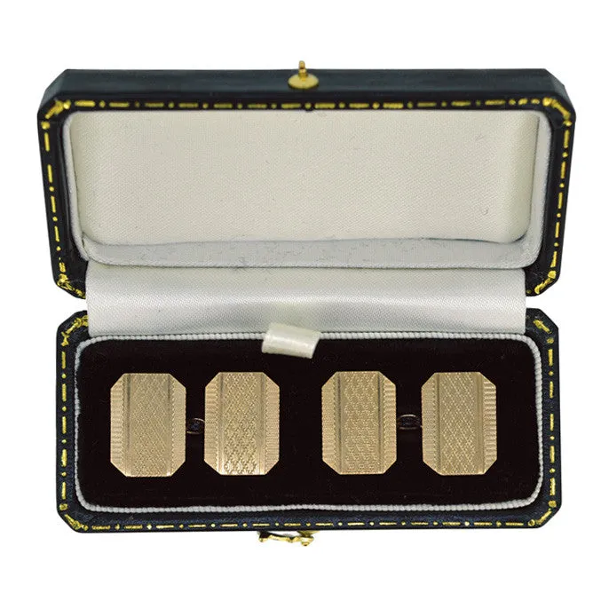 Gold Cufflinks