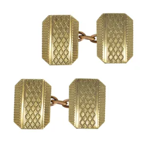 Gold Cufflinks