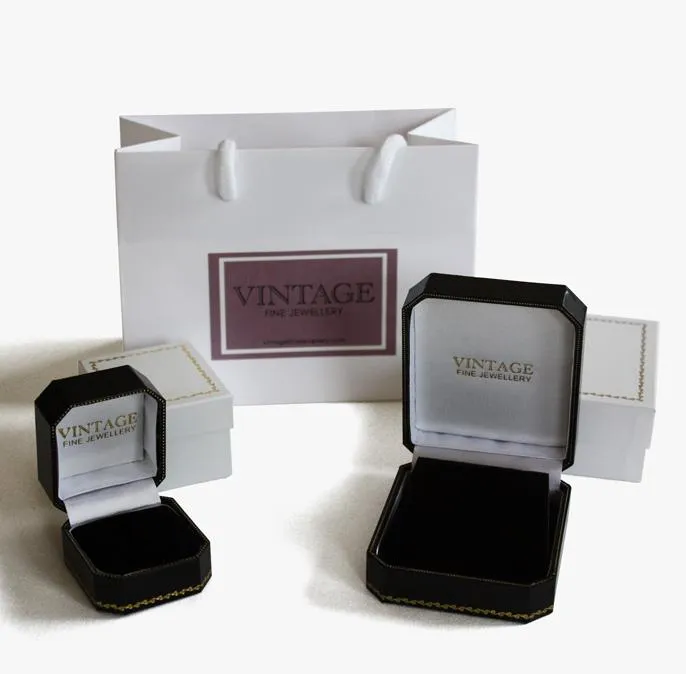 Gold Rectangular Cuff Links