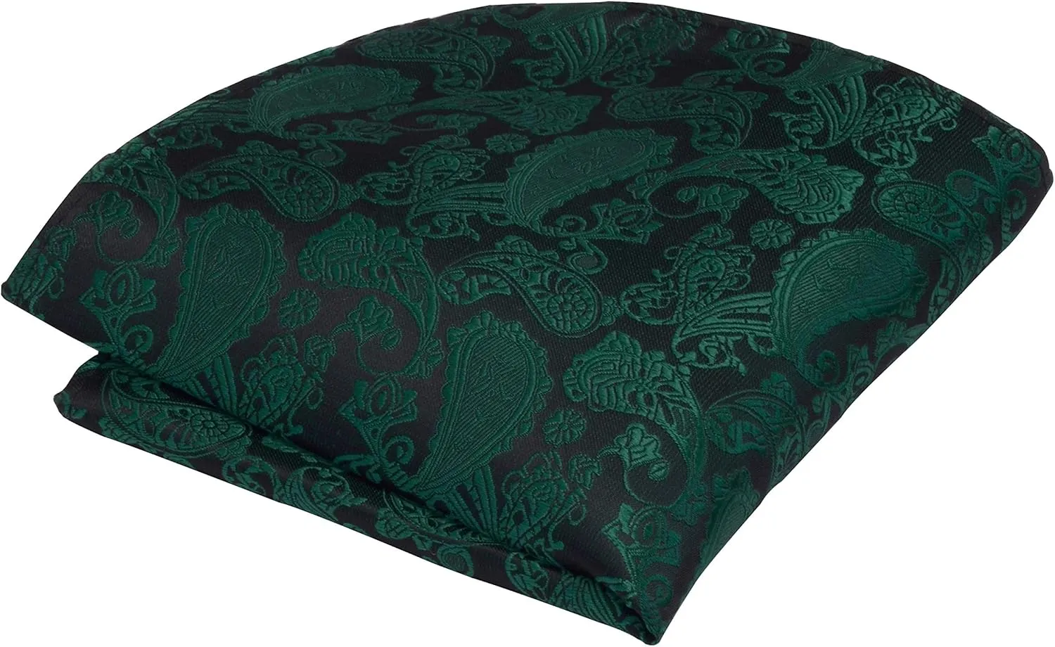 GUSLESON Fashion New Paisley Adjustable Pre-tied Big Bow Tie and Pocket Square Cufflink Set with Gift Box