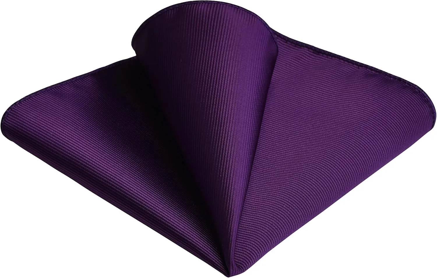 GUSLESON Mens Solid Color Jacquard Woven Adjustable Pre-tied Bow Tie and Pocket Square Cufflink Set with Gift Box