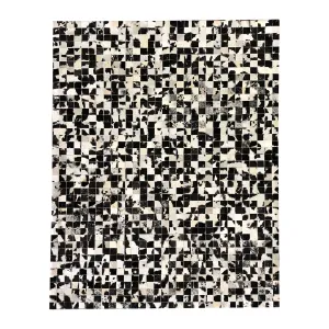 Hand Crafted Leather Rug 6' 10" x 9' 10"