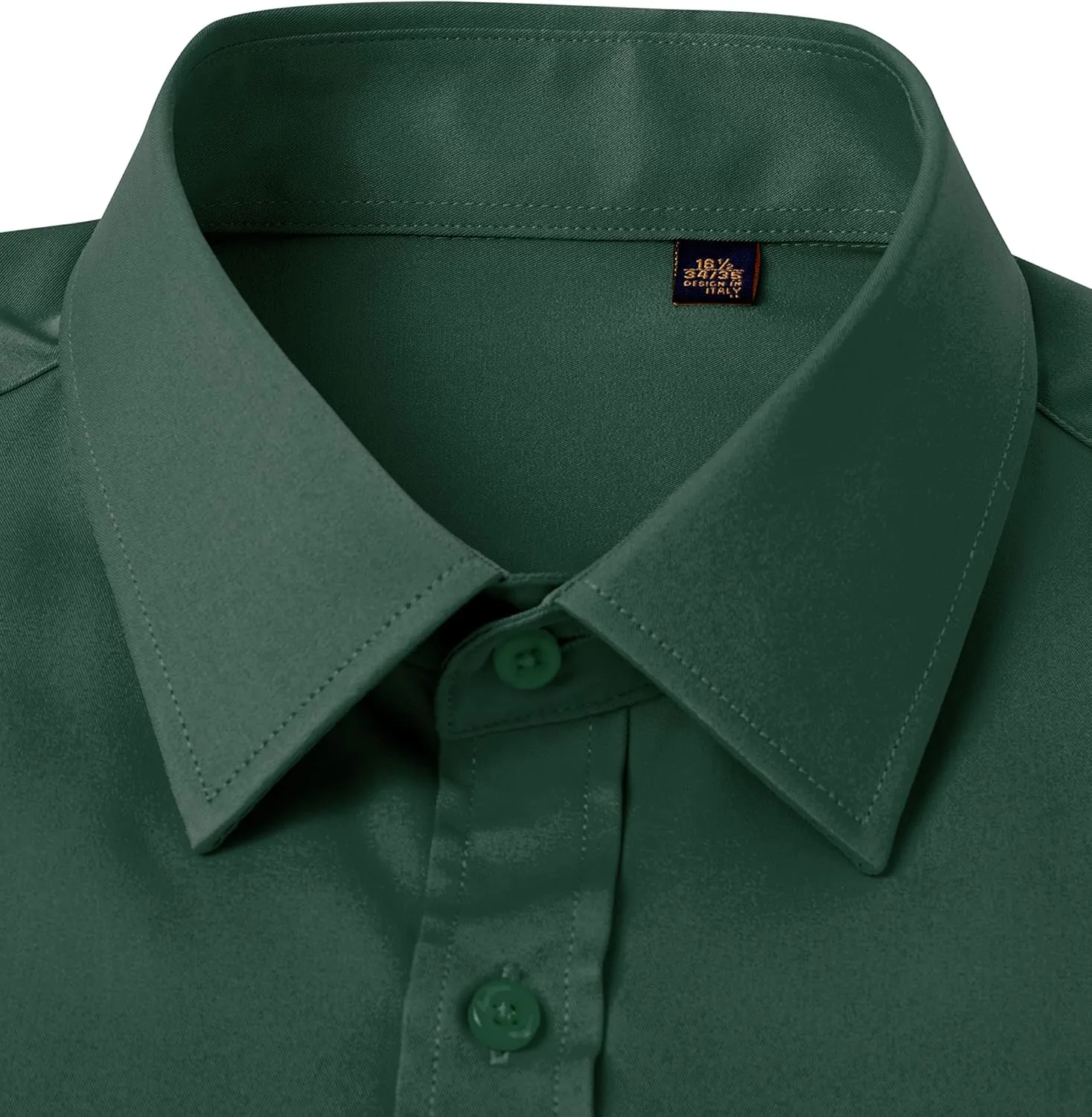 J.VER Men's French Cuff Dress Shirts Regular Fit Long Sleeve Spread Collar Metal Cufflink