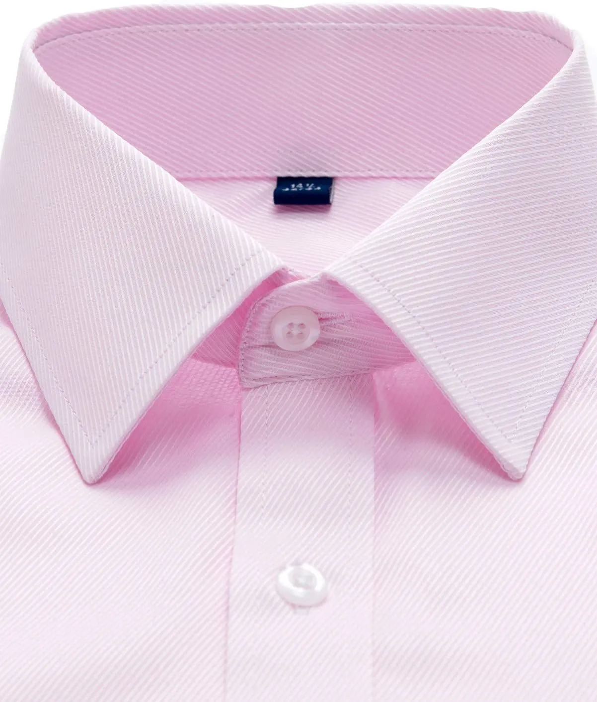 J.VER Men's French Cuff Dress Shirts Regular Fit Long Sleeve Spread Collar Metal Cufflink