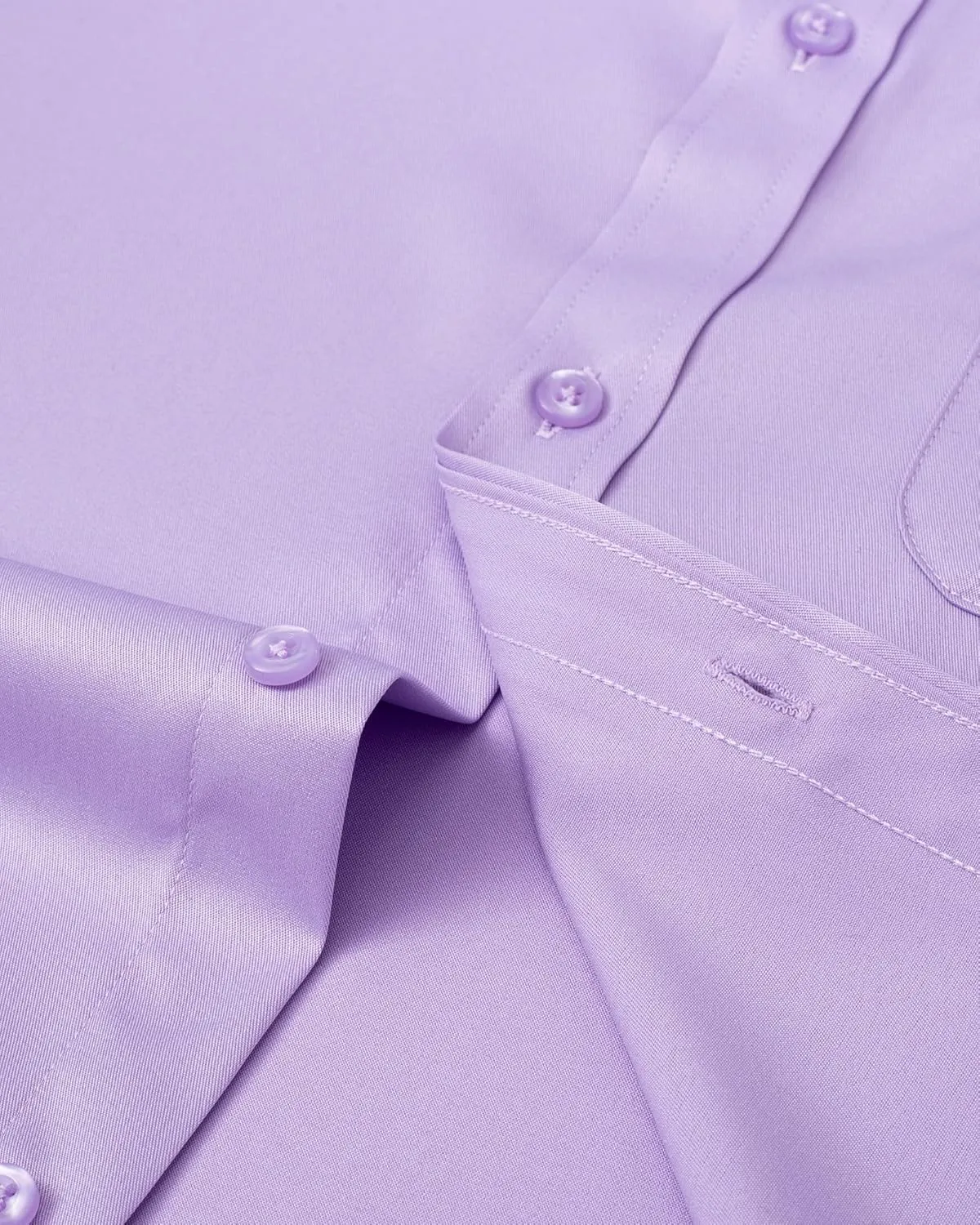 J.VER Men's French Cuff Dress Shirts Regular Fit Long Sleeve Spread Collar Metal Cufflink