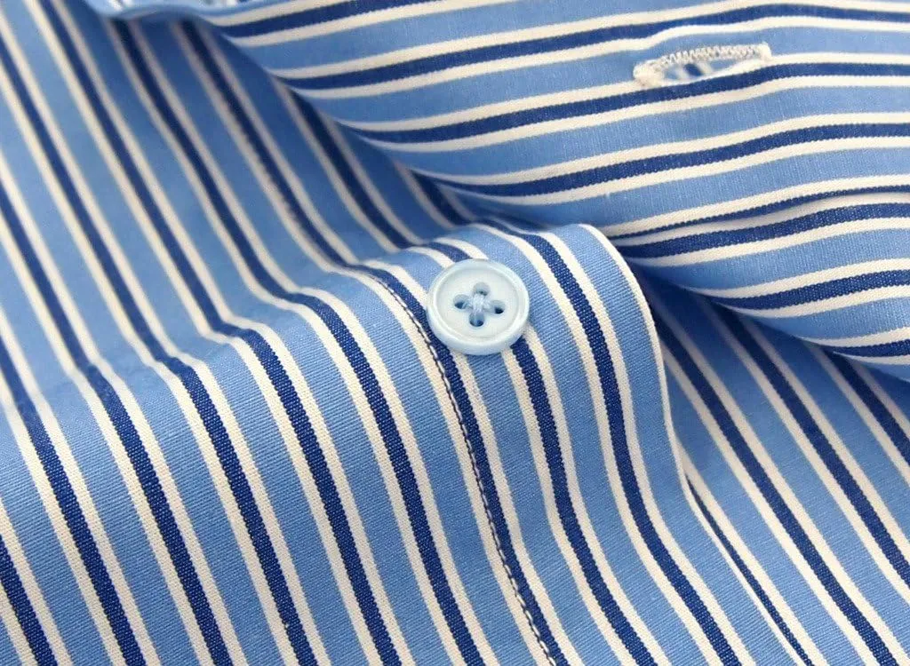 Labiyeur Men's Slim Fit Spread Collar French Cuff Long Sleeve Formal Dress Shirt