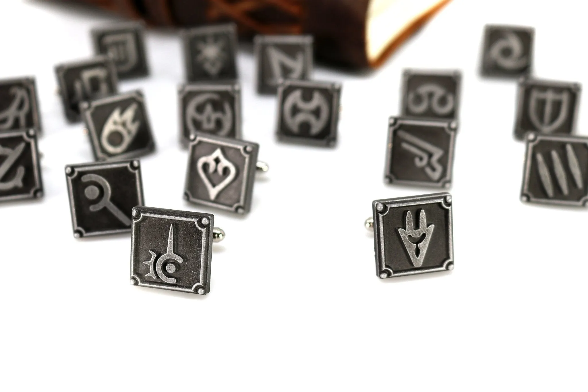 Machinist Job Icons Cufflinks - FFXIV