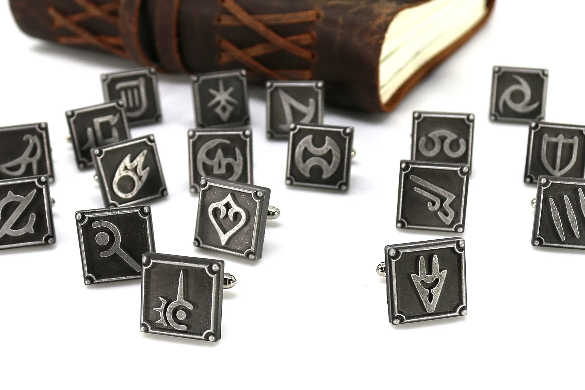 Machinist Job Icons Cufflinks - FFXIV