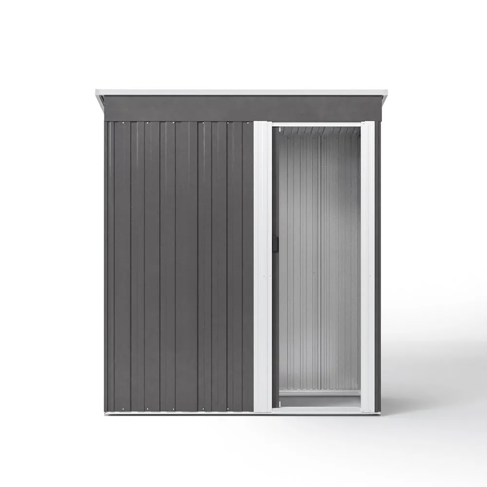 Metal Garden Shed Outdoor Tool Storage Organizer Small House