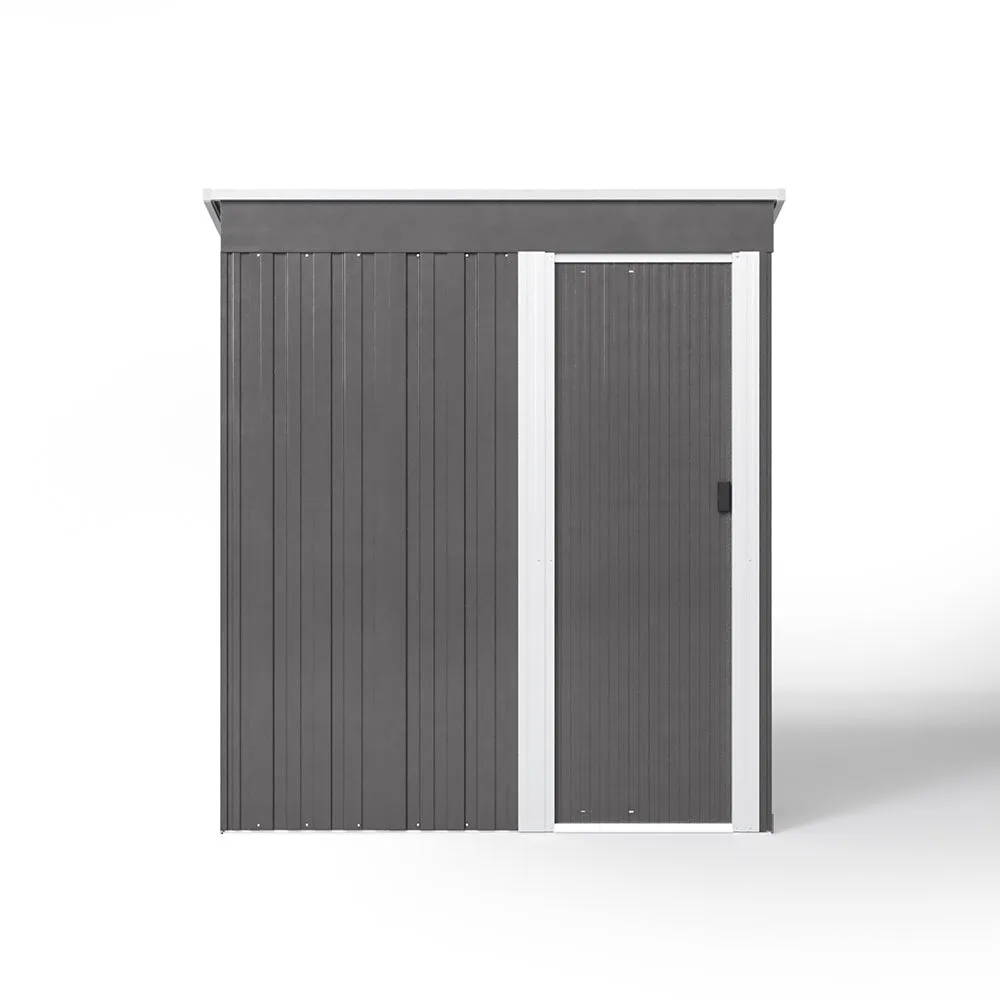 Metal Garden Shed Outdoor Tool Storage Organizer Small House