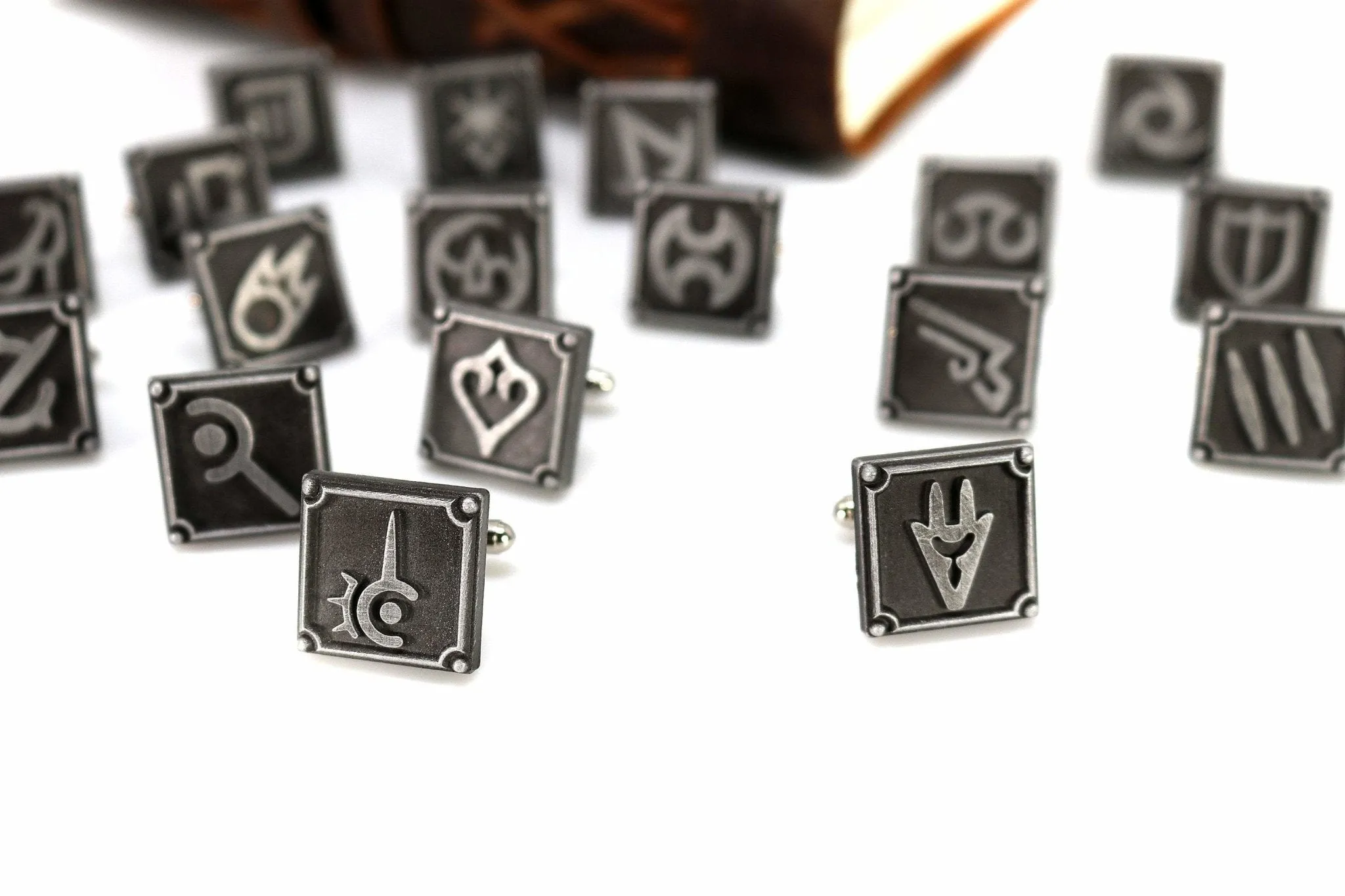 Monk Job Icons Cufflinks - FFXIV