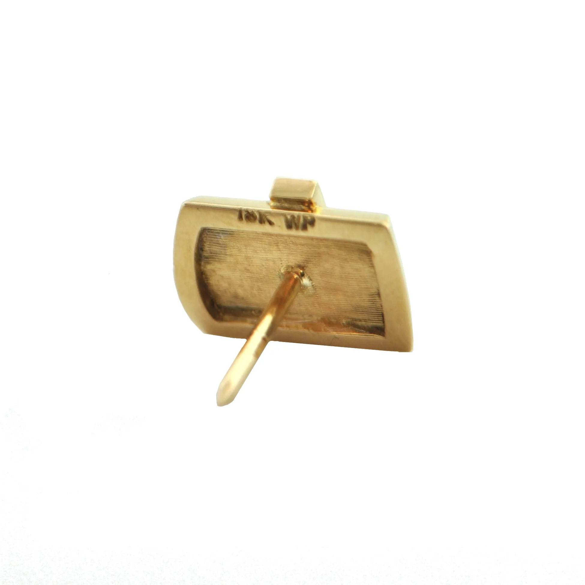 Paash Sapphire 18K Yellow Gold Tie Pin