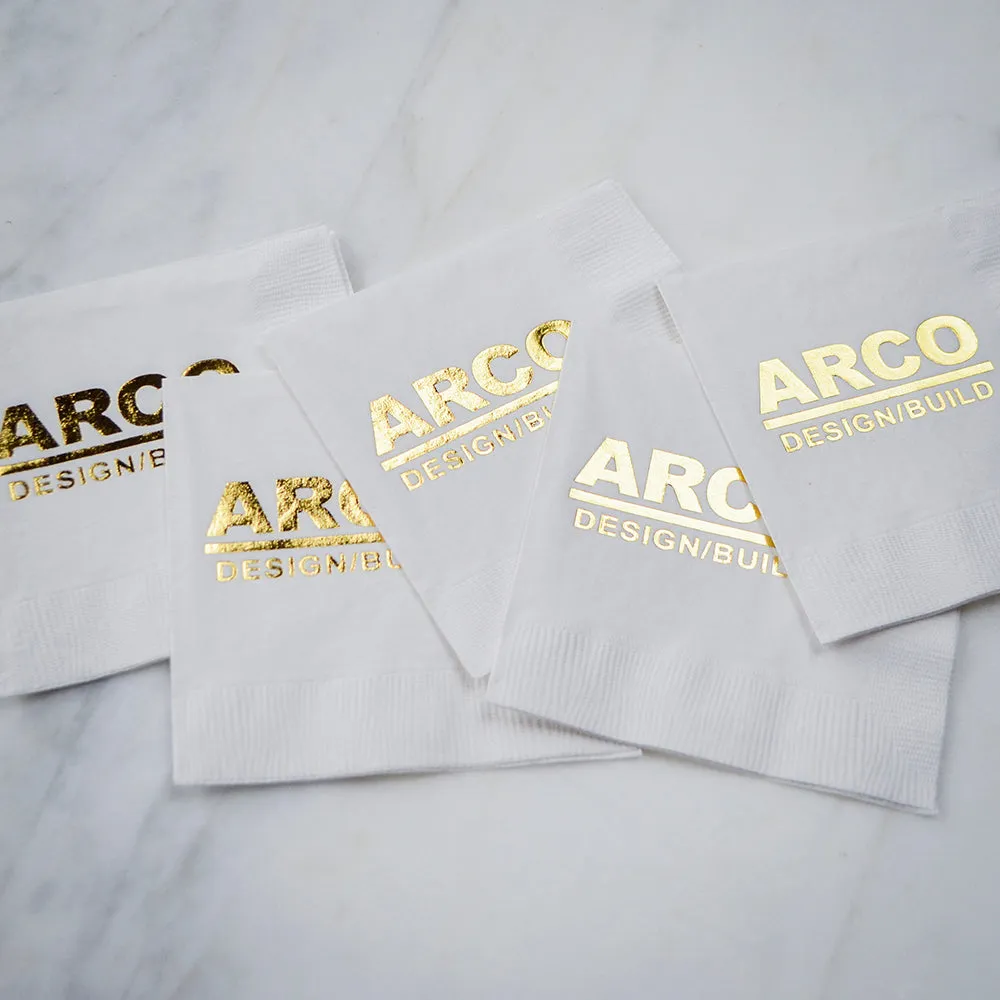 Personalized Custom Logo Printed Napkin