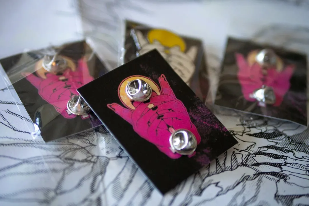 Pilgrimage of the Penitent Enamel Pin