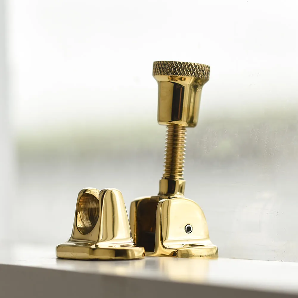 Polished Brass Brighton Sash Window Fastener