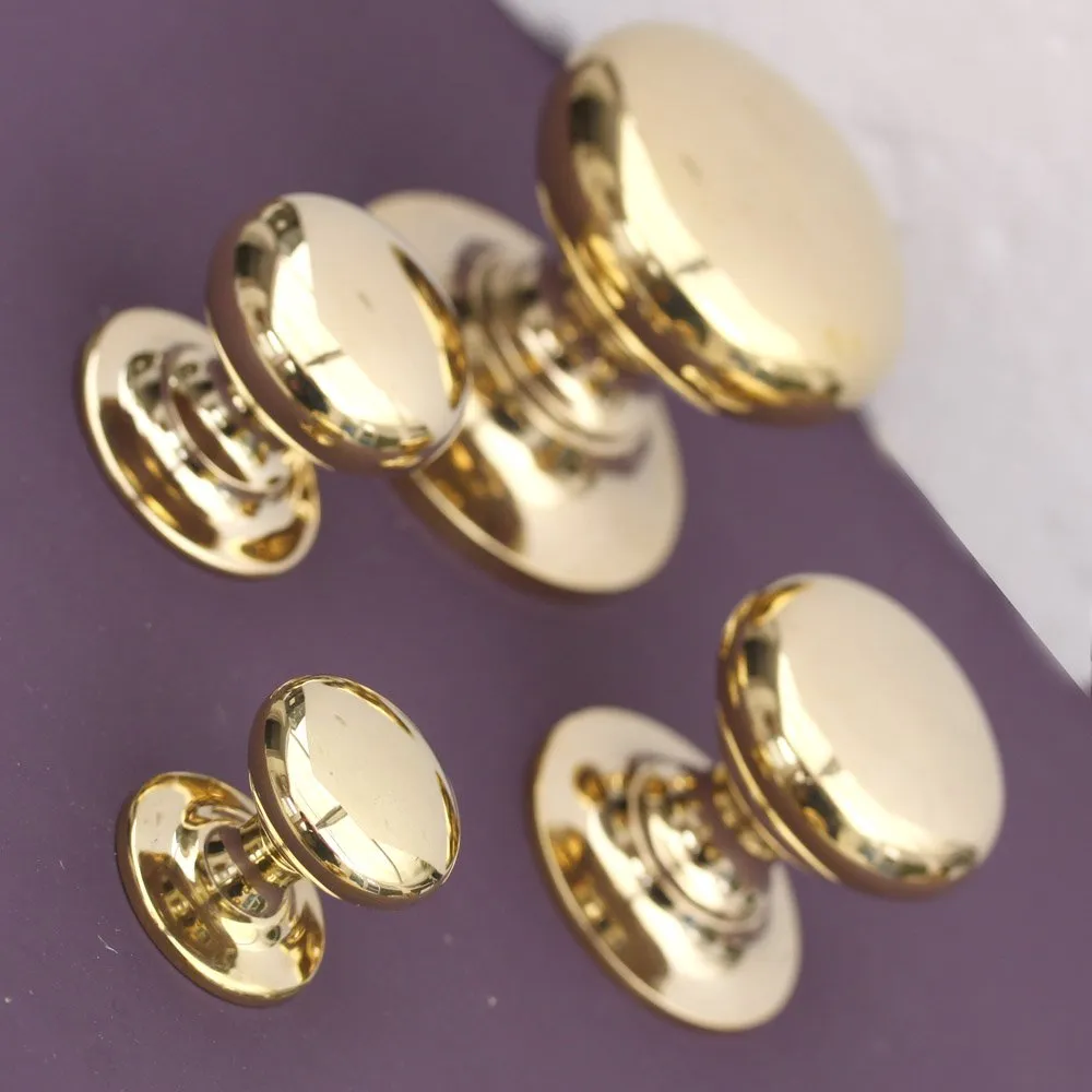 Polished Brass Cabinet Knob