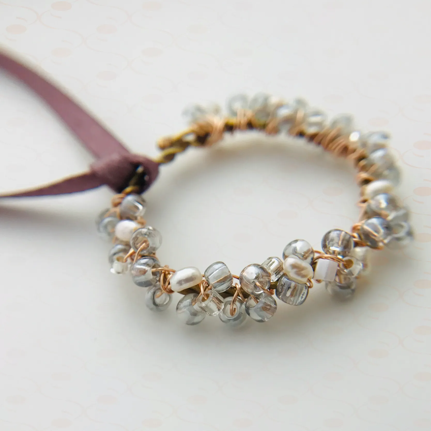 "Secret Garden" Beaded 2-in-1 Necklace & Bracelet