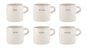 Rae Dunn Mugs 6 Styles