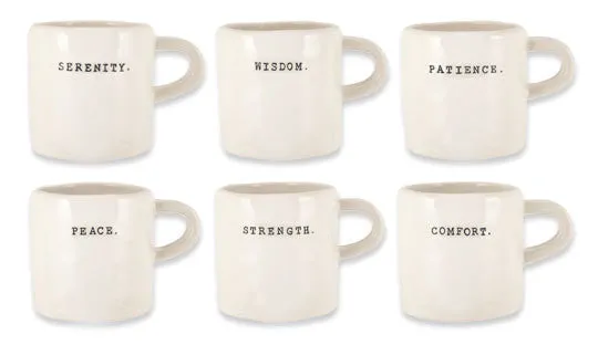 Rae Dunn Mugs 6 Styles